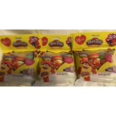 Play-Doh Valentines Lot 3 15ct Bags (45 Cans) Birthday Party Favor Filler Easter