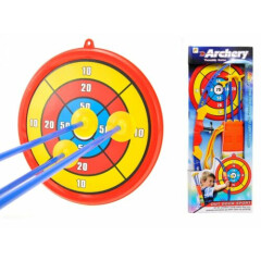 Kids Archery Bow & Arrow Toy Set With Target