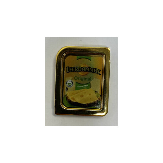 Zuru Mini Brands GOLD RUSH #010 GOLD Leerdammer Cheese; Limited Edition {1}