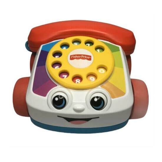 Fisher Price Pull Along Toy Phone With Moving Eyes 2015 {2}