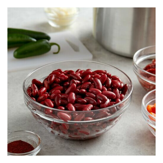 (Case of 6) #10 Bulk Can Dark Red Kidney Beans Supply Brine Gluten Free {2}